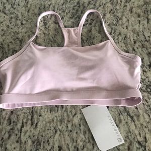 Pink Fabletics sports bra size Medium NWT